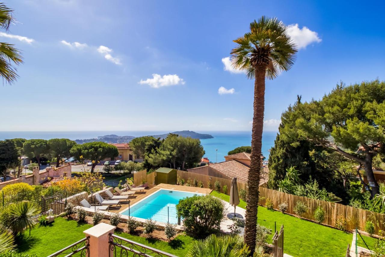 Stunning Seaview Villa. Villefranche Sur Mer المظهر الخارجي الصورة